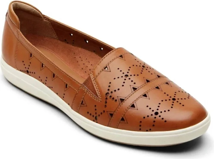 Bailee Slip On - Wide In Tan