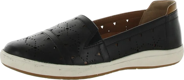 Bailee Slip Womens Leather Dressy Loafers