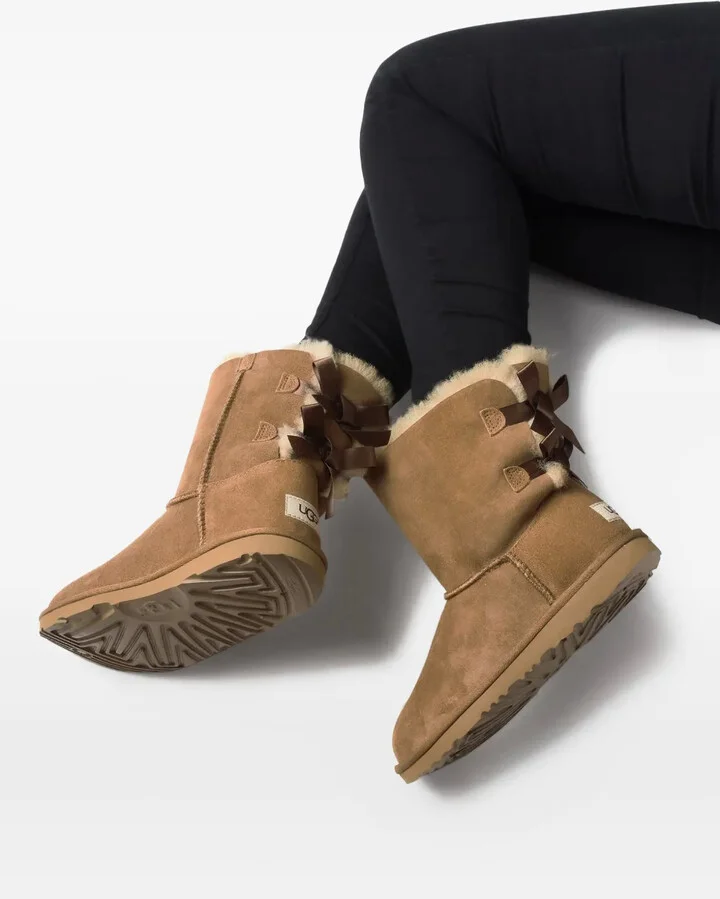 Bailey Bow II "Chestnut" ankle boots - Image 3