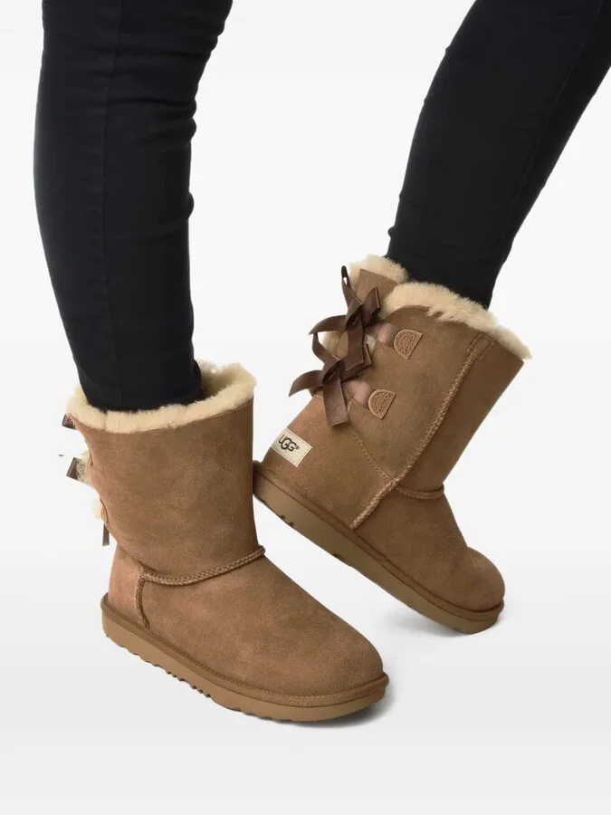 Bailey Bow II "Chestnut" ankle boots - Image 5