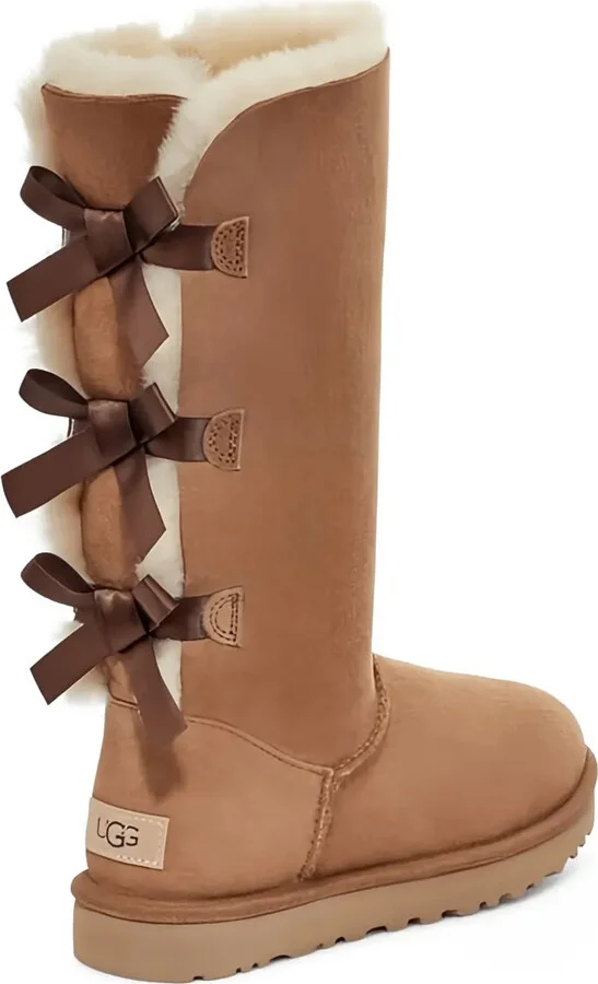 Bailey Bow Tall II "Chestnut" boots - Image 3