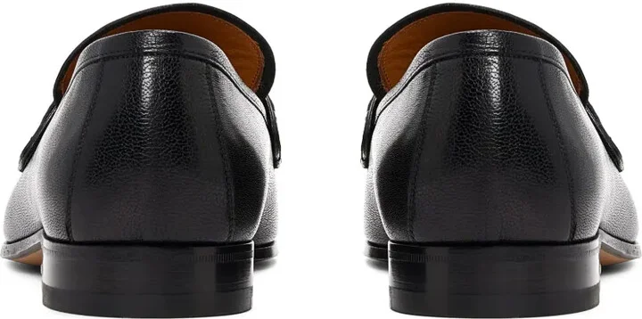 Bailey-chain leather loafers - Image 3