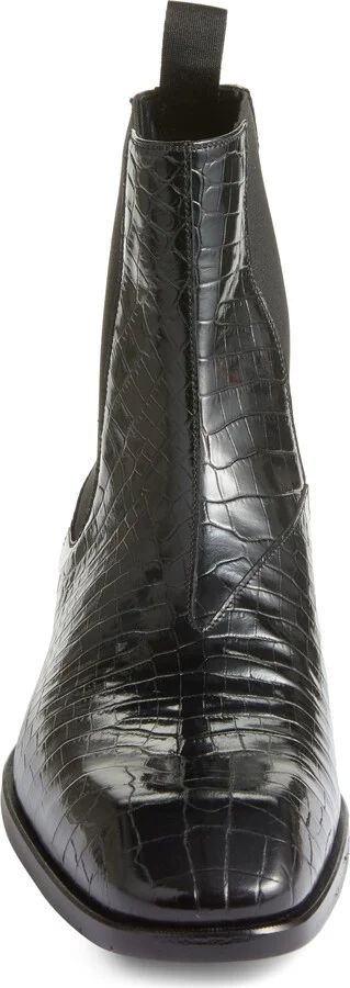 Bailey Croc Embossed Chelsea Boot - Image 4