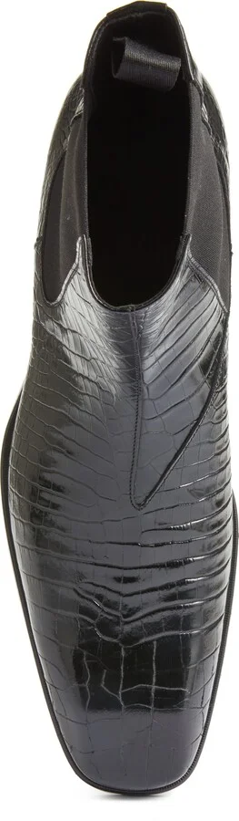 Bailey Croc Embossed Chelsea Boot - Image 5
