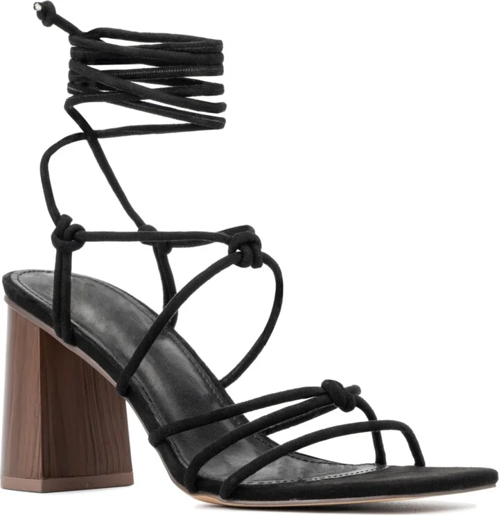 Bailey Women's Wooden Block Heel Sandals
