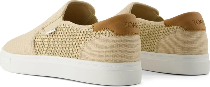 Baja 2.0 Slip On Sneaker Almond Legacy Canvas and Textured Mesh - Image 3