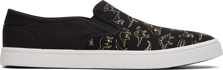 Baja Glow-in-the-Dark Dinosaur Slip On Sneaker