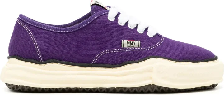 Baker cotton-canvas sneakers