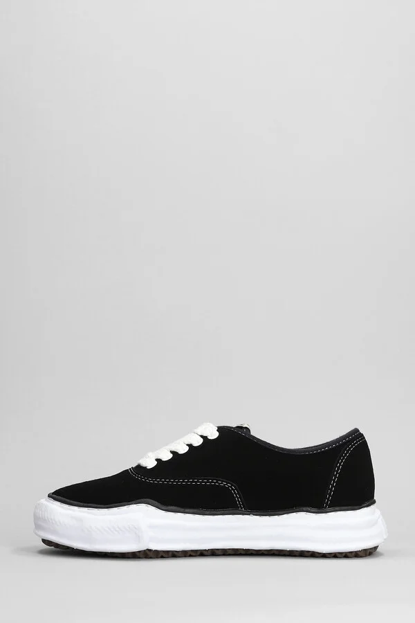 Baker Sneakers In Black Suede - Image 3