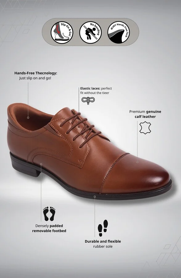 Baker Street Cap Toe Derby - Image 6