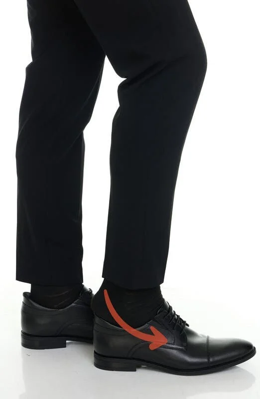 Baker Street Hands Free Technology Leather Cap Toe Dress Oxford - Image 6