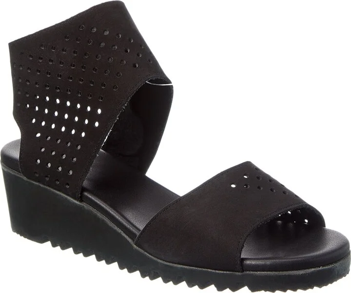 Balajo Leather Wedge Sandal