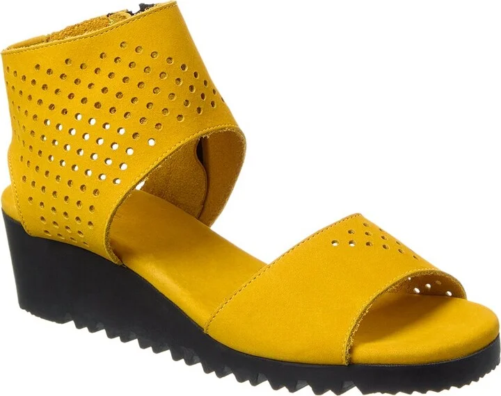 Balajo Suede Wedge Sandal