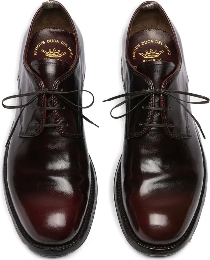 Balance leather derby shoes - Image 3
