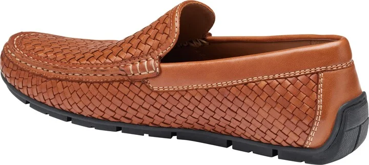Baldin Woven Moc Toe Driving Shoe - Image 2