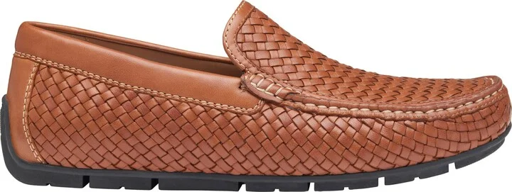 Baldin Woven Moc Toe Driving Shoe - Image 3