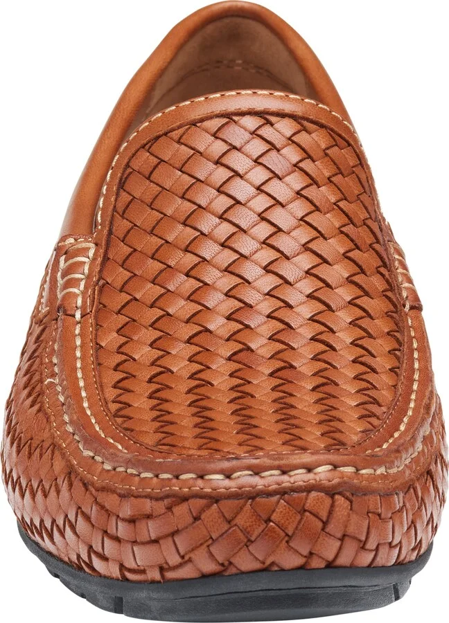 Baldin Woven Moc Toe Driving Shoe - Image 4