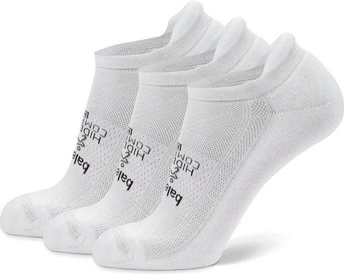 balega Hidden Comfort No Show Tab No Show Socks Shoes White : SM (US Men's Shoe 4.5-6.5 - Women's Shoe 6-8), Nylon/Polyester