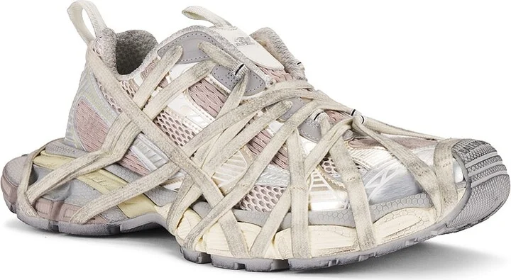 Balenciaga 3xl Extreme Lace Sneaker in White - Image 2
