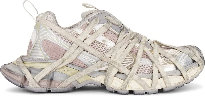 Balenciaga 3xl Extreme Lace Sneaker in White