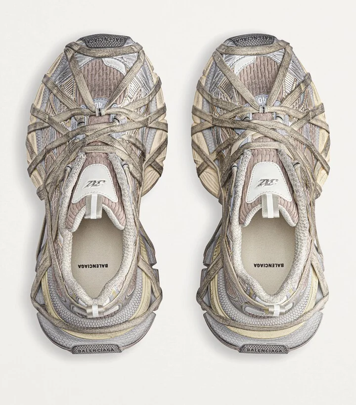 Balenciaga 3XL Extreme Lace Sneakers - Image 2
