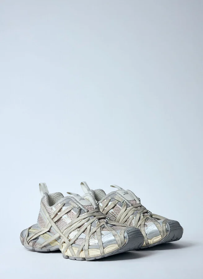 Balenciaga 3xl Extreme Lace Sneakers - Woman Sneakers White Eu - 38 - Image 2