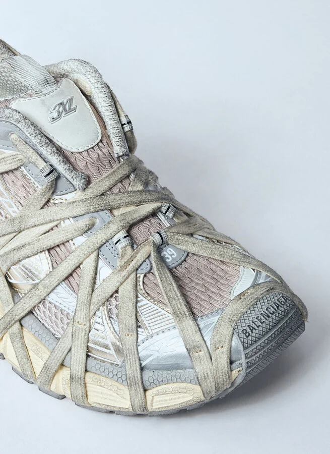 Balenciaga 3xl Extreme Lace Sneakers - Woman Sneakers White Eu - 38 - Image 3