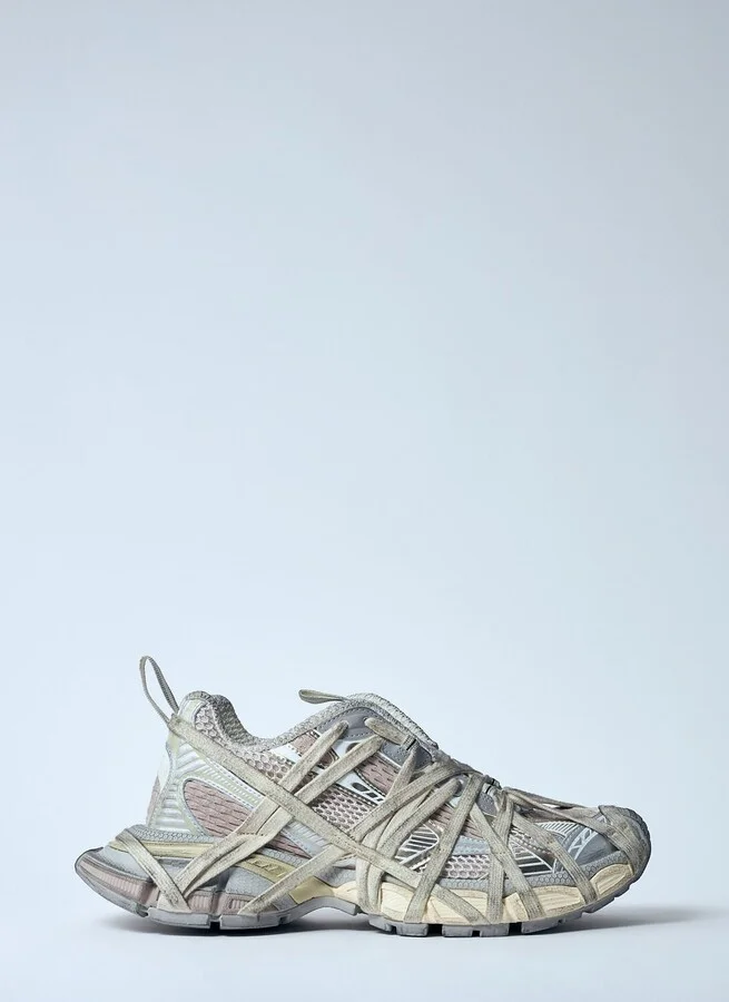Balenciaga 3xl Extreme Lace Sneakers - Woman Sneakers White Eu - 38