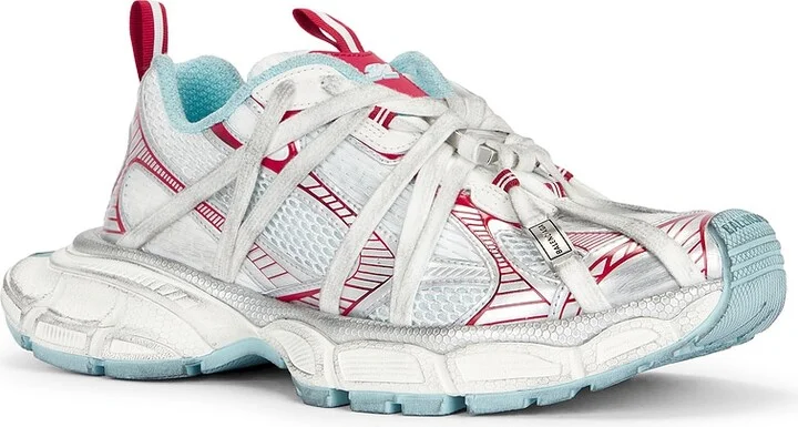 Balenciaga 3Xl Extreme Laces B Sneakers in White - Image 2