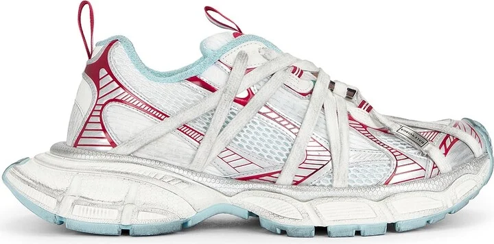 Balenciaga 3Xl Extreme Laces B Sneakers in White