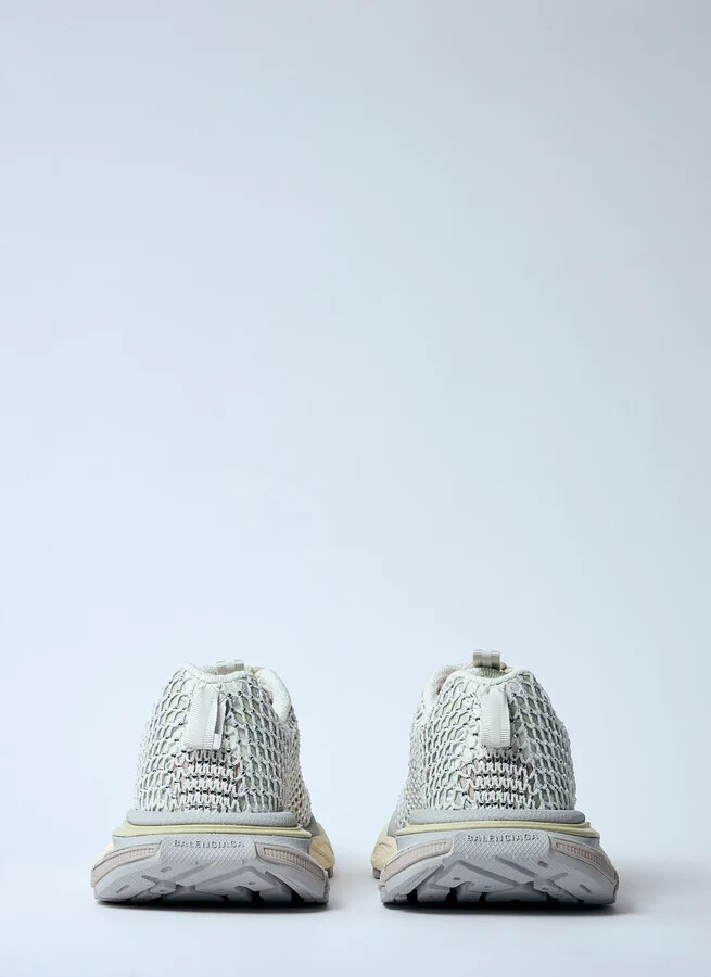 Balenciaga 3xl Fishnet Sneakers - Woman Sneakers White Eu - 37 - Image 6