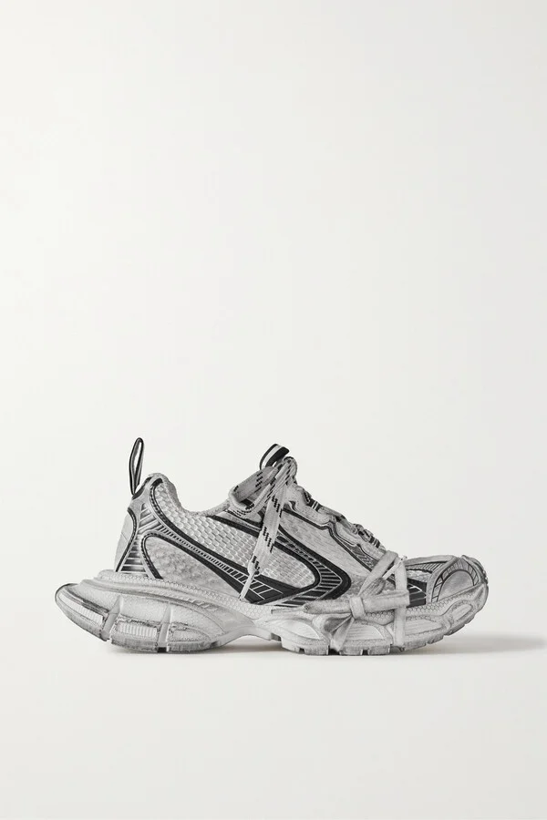 Balenciaga - 3xl Mesh And Rubber Sneakers - White