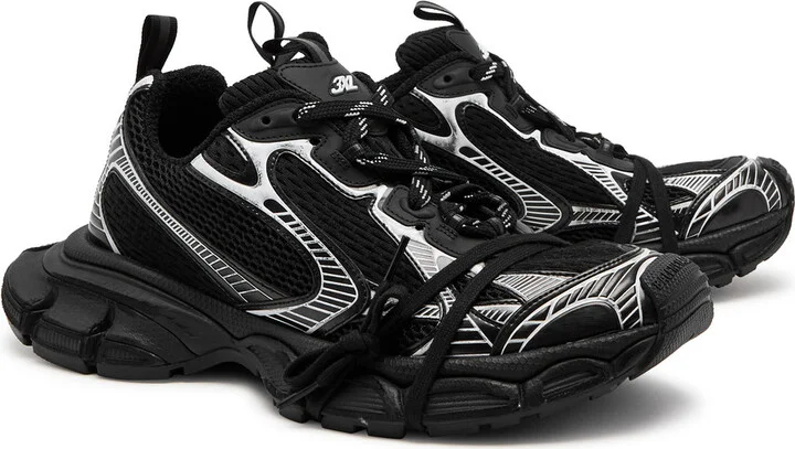 Balenciaga 3XL Panelled Mesh Sneakers - Image 3