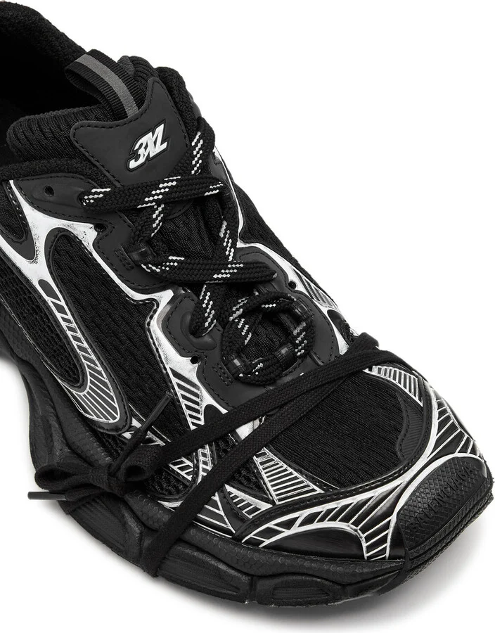 Balenciaga 3XL Panelled Mesh Sneakers - Image 4
