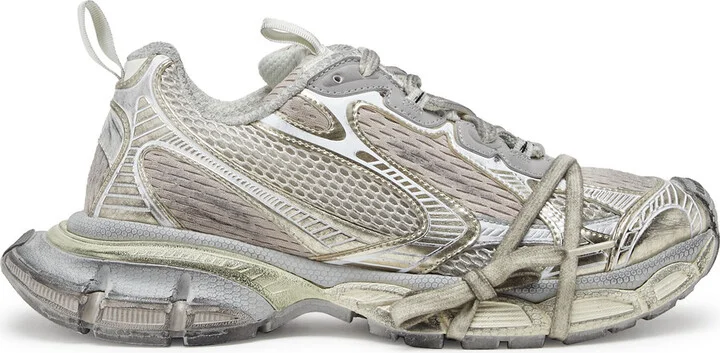 Balenciaga 3XL Panelled Mesh Sneakers