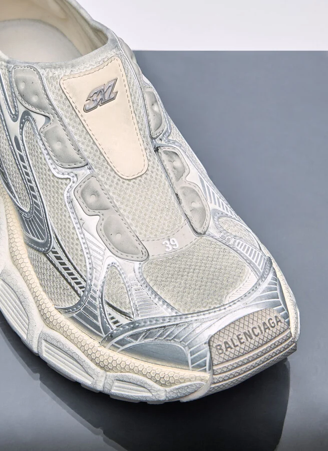 Balenciaga 3xl Slip On Shoes - Woman Sneakers Beige Eu - 36 - Image 2