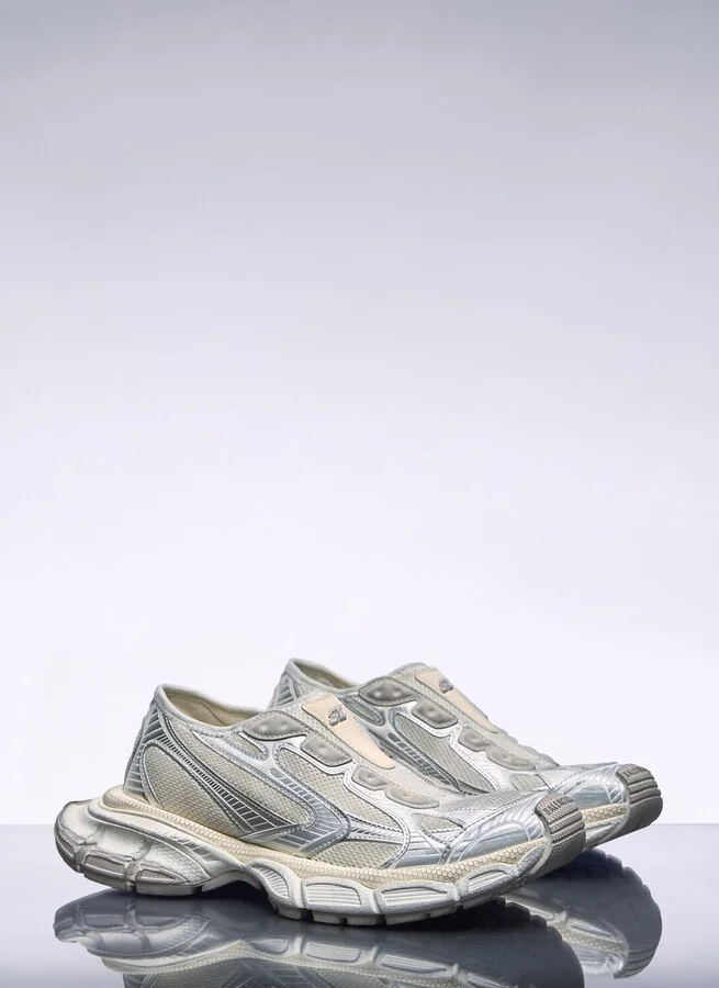 Balenciaga 3xl Slip On Shoes - Woman Sneakers Beige Eu - 36 - Image 3