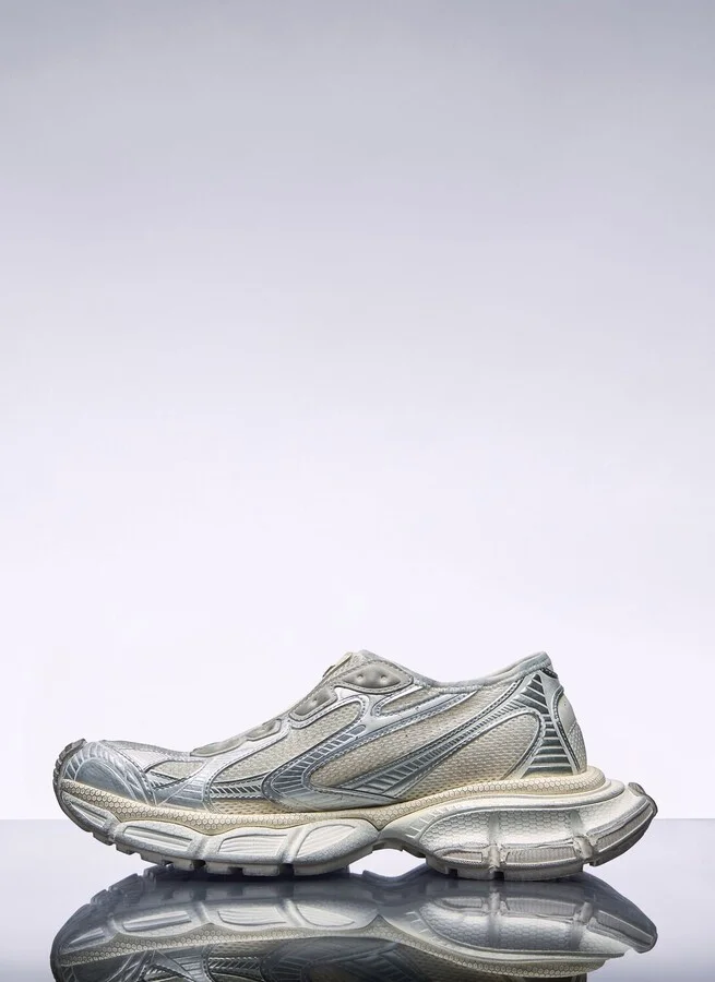 Balenciaga 3xl Slip On Shoes - Woman Sneakers Beige Eu - 36 - Image 4