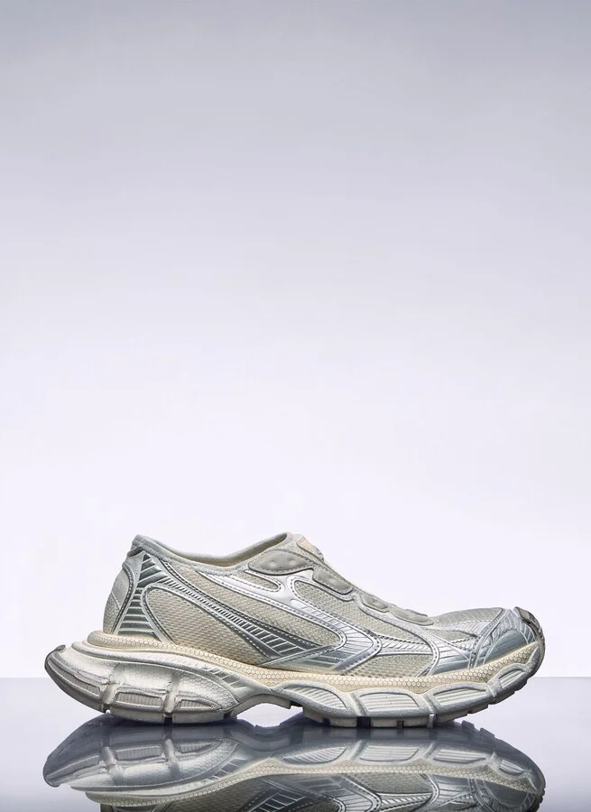 Balenciaga 3xl Slip On Shoes - Woman Sneakers Beige Eu - 36