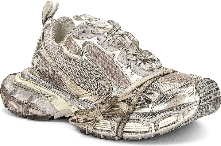 Balenciaga 3xl Sneaker in Cream - Image 2