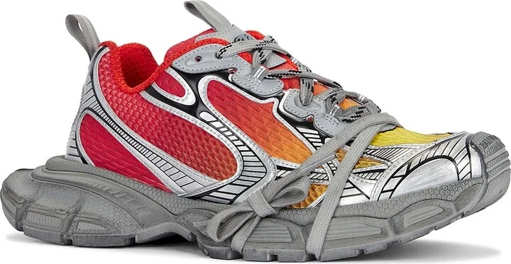 Balenciaga 3Xl Sneakers in Red - Image 2