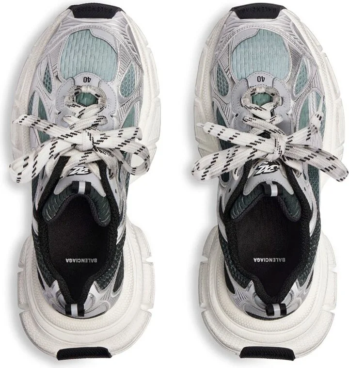 Balenciaga 3Xl Worn-Out Effect Gradient Sneakers Shoes - Image 6