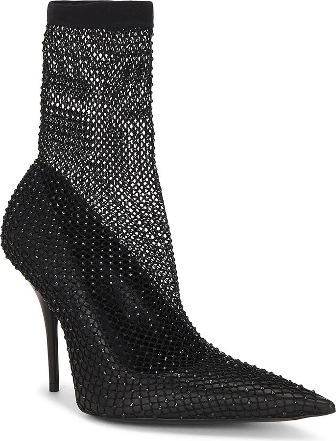 Balenciaga Avenue Net Boot in Black - Image 2