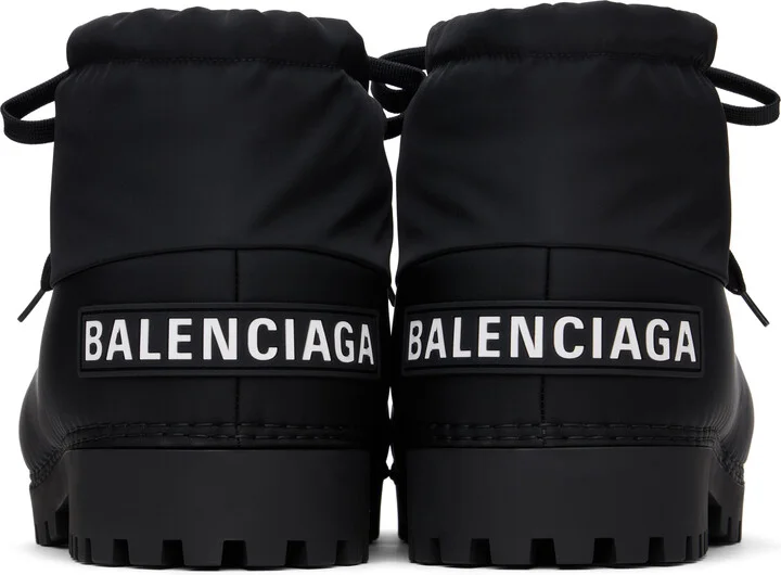 Balenciaga Black Alaska Boots - Image 2