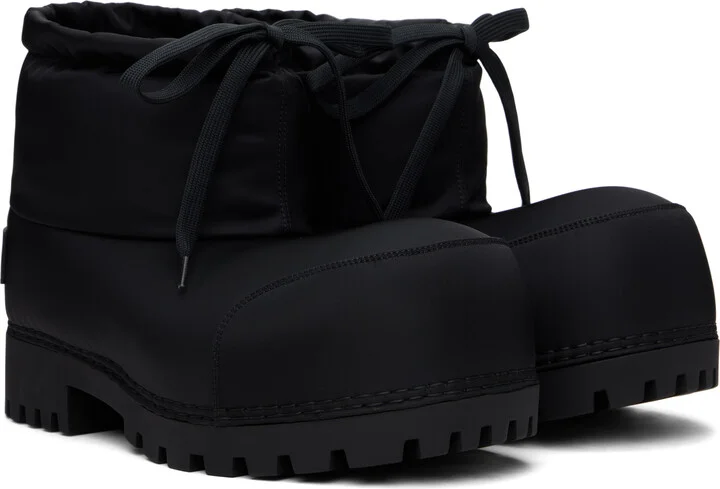 Balenciaga Black Alaska Boots - Image 4