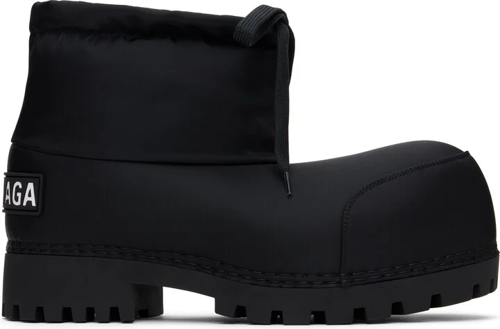 Balenciaga Black Alaska Boots