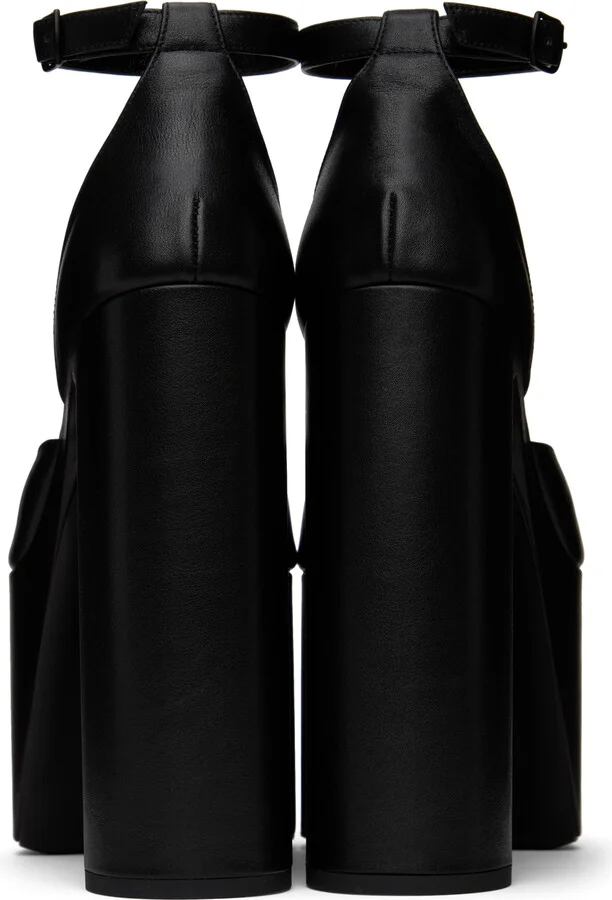 Balenciaga Black Camden 160 Heeled Sandals - Image 2