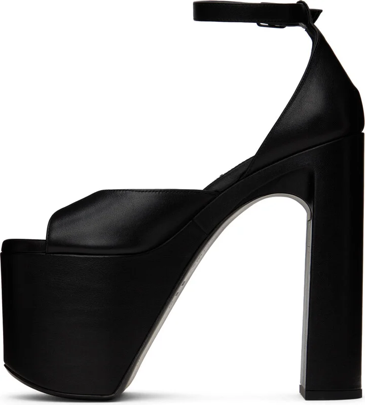 Balenciaga Black Camden 160 Heeled Sandals - Image 3