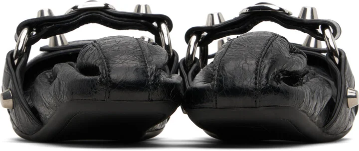 Balenciaga Black City Ballerina Flats - Image 2