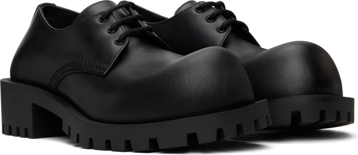 Balenciaga Black Hummer Derbys - Image 4